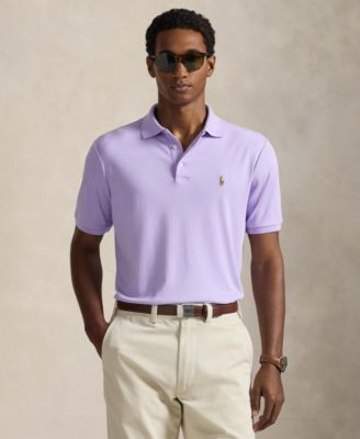 Men's Classic-Fit Soft Cotton Polo Shirt