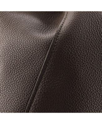 Small Phantom Tie Cabas Tote Leather