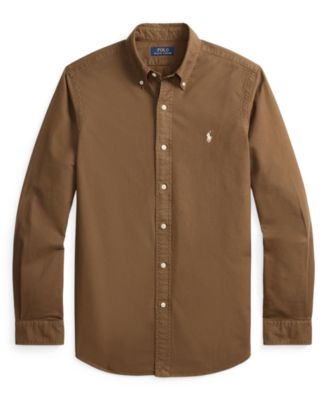 Men's Long-Sleeve Oxford Shirt