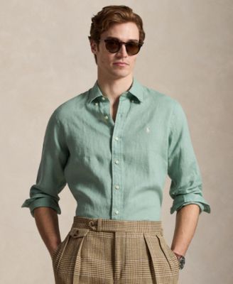 Men's Classic-Fit Linen Shirt	