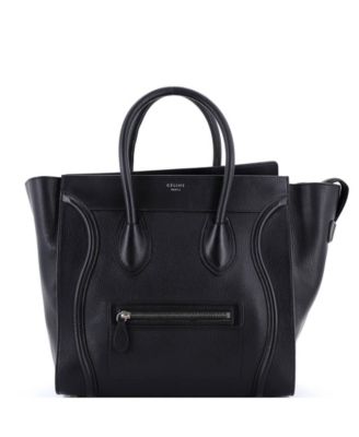 Mini Luggage Bag Grainy Leather