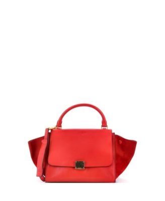 Small Trapeze Bag Leather