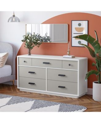 5 Drawer Dresser Multipurpose Cabinet for Kids Room Home Furniture With Spacious Drawers Easy Assembly.