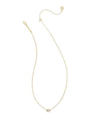 14k Gold-Plated Turquoise Magnesite Pendant Necklace, 15" + 4" extender