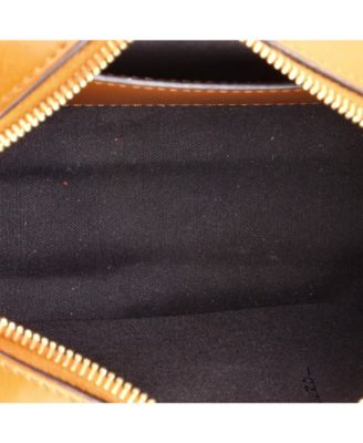 Mini Camera Case Bag Zucca Embossed Leather