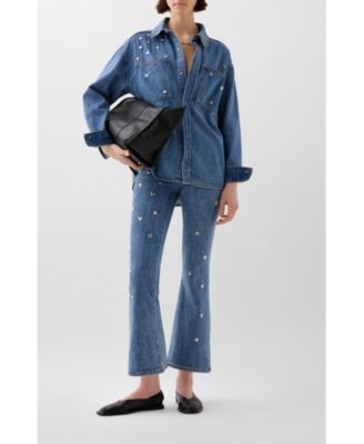 Women's Ankle Pocker Denim Pant