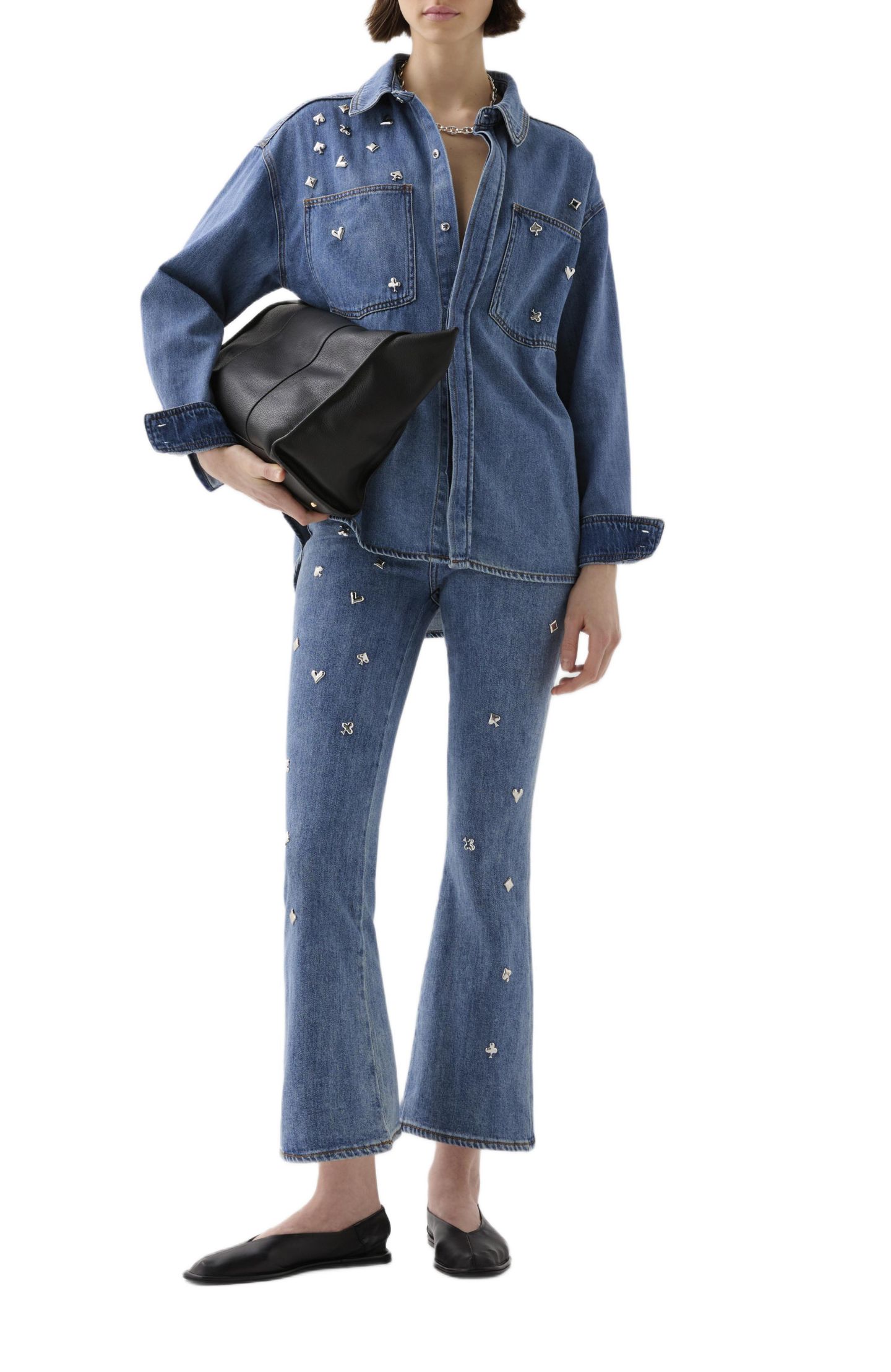 Женские брюки Scalpers Ankle Pocker Denim, цвет: Индиго — фото 2