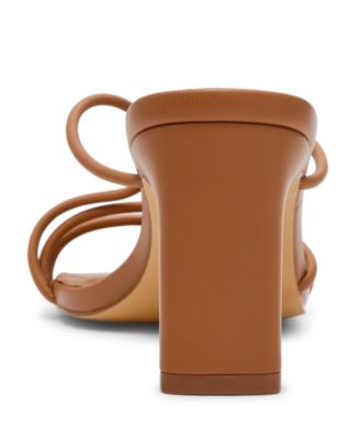 Women's Leesha Strappy Stone High Heel Dress Sandals