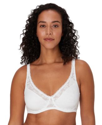 Bali Passion for Comfort® Smooth Lace Underwire Bra DF6590 - Macy's