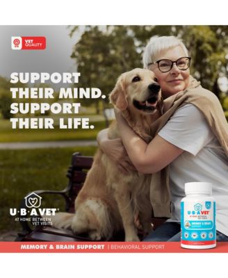 Memory & Brain Support for Senior Dogs – 90 ct Cognitive Health Supplement