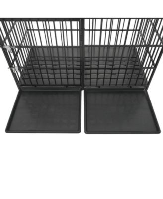 Extra Large Metal Dog Cage – 61" Heavy Duty Kennel for Large Dogs, Strong & Durable