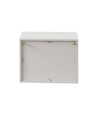 Elegant Modern Wooden Nightstand with Storage Space Finish Bedside Table for Bedroom Living Room