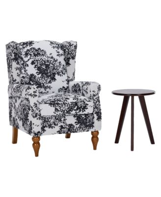 Vintage Luxury Style Coffee Table & Armchair Set