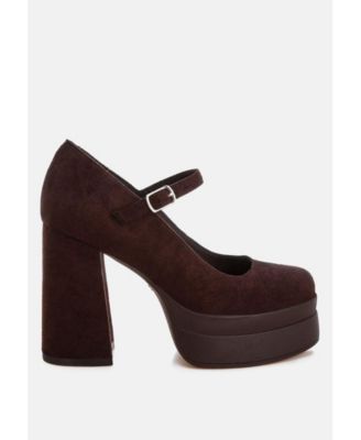 Women's Kenny Chunky Dual Buckle Strap Heels