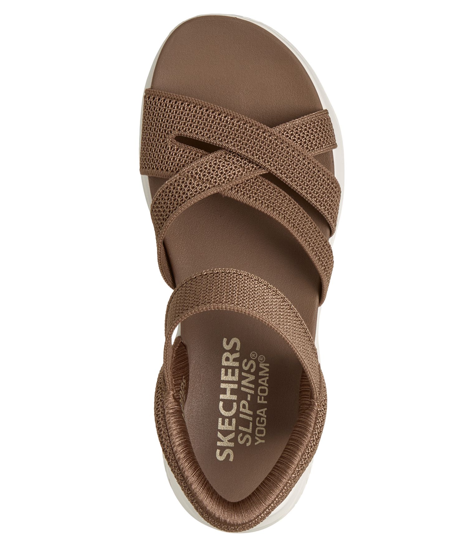 Женские сандалии Skechers Slip-Ins: Ultra Flex 3.0 - Forever Better Slingback, цвет: Мокко — фото 5