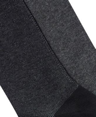 Men's Dress Reinforced Heel Crew Socks, 2-Pack