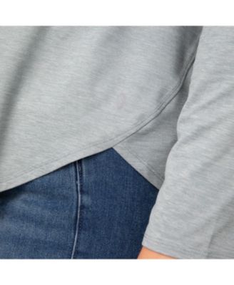 Women's Plus Size Cloud Knit All Day Crew Neck Top