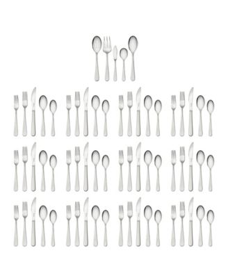 Lucena 65-Pc. Flatware Set, Service for 12
