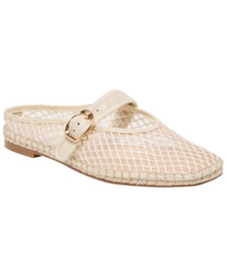 Women's Milie Mesh Mary Jane Mule Flats