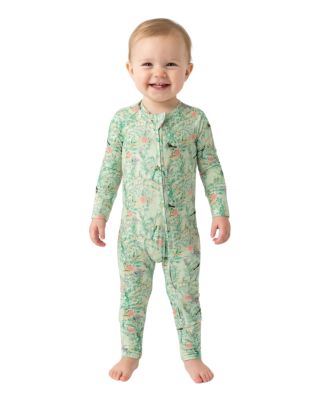 Baby Girls Sage Blossom Bamboo Sleeper