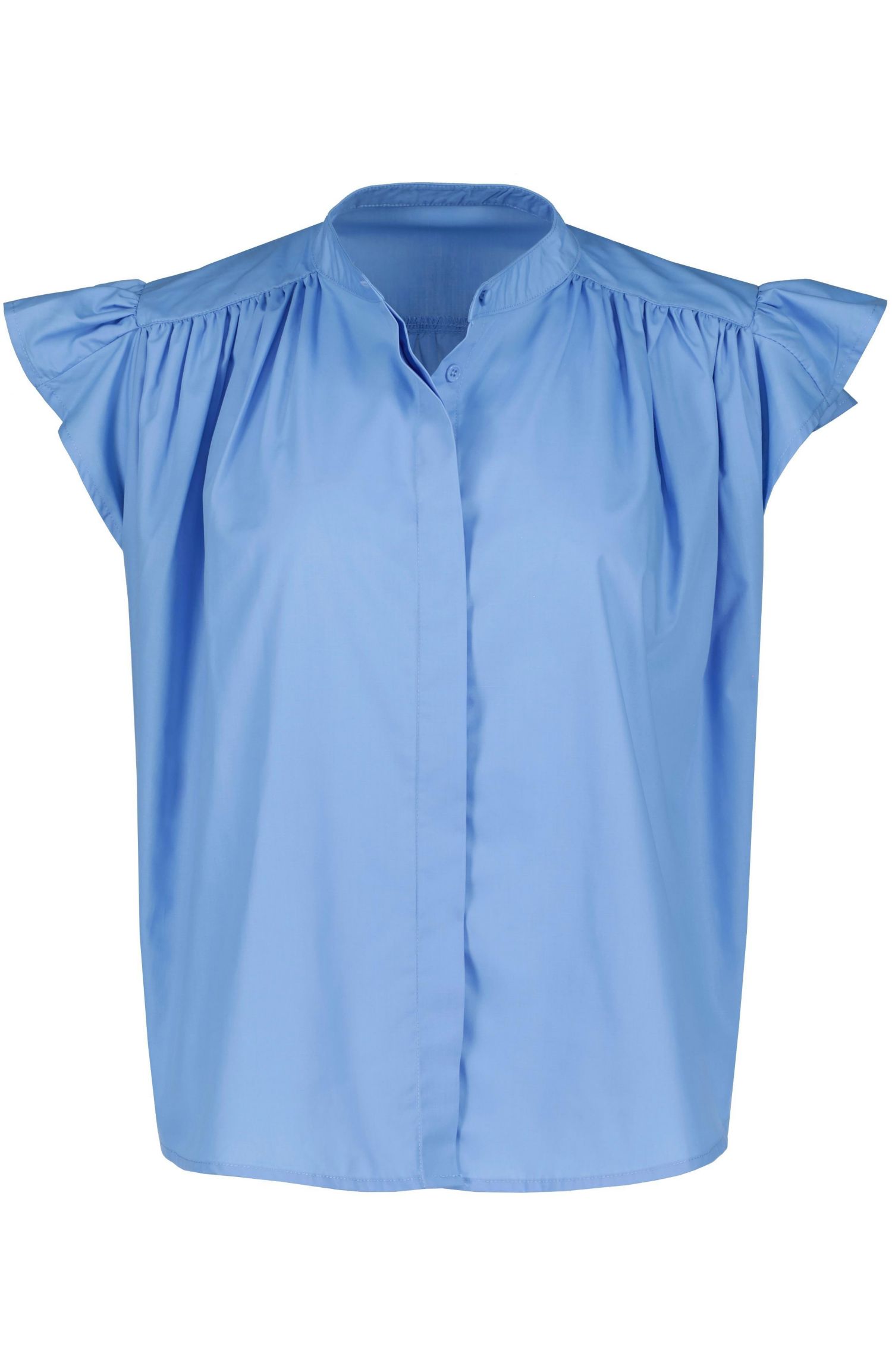 Women's BISHOP + YOUNG Camryn Flutter Sleeve Poplin Top