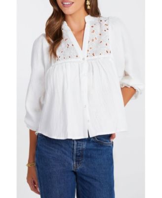 Women's BISHOP + YOUNG Flora Texture Pullover