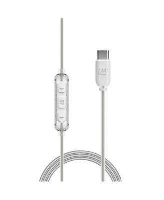 M6 In-Ear Sports Headphones with Memory Wire and Headset (USB-C Plug)