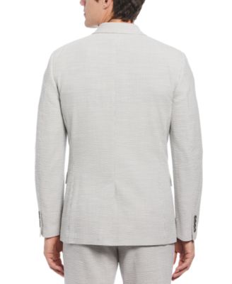 Men's Slim-Fit Seersucker Suit Jacket
