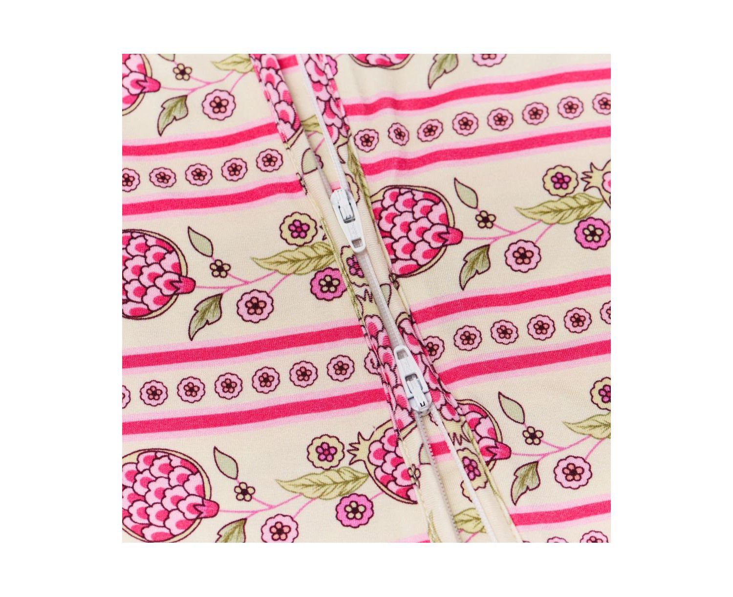 Baby Girl's Pomegranate Soiree Bamboo Sleeper