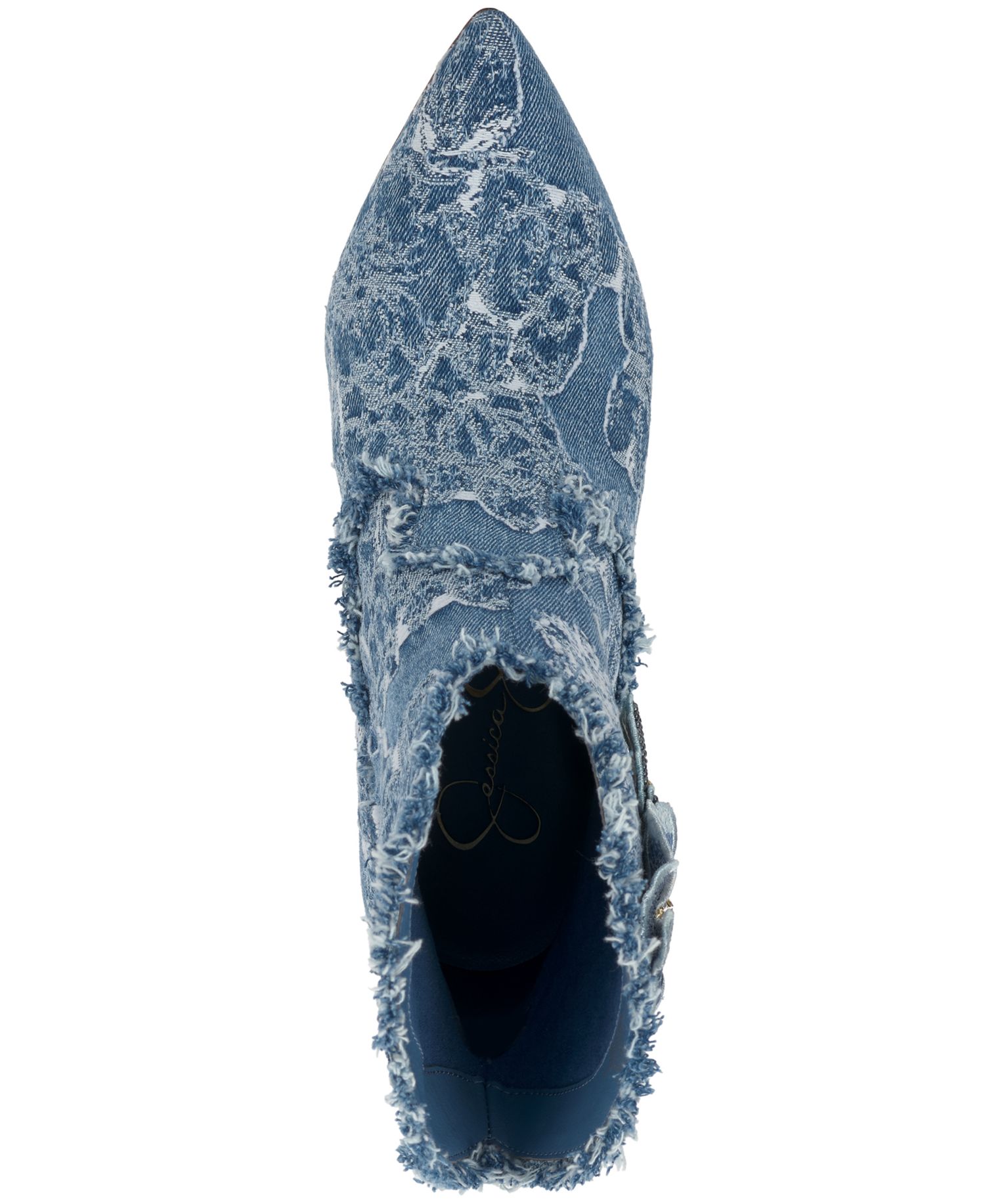Women's Plitee Floral Western Stiletto Booties
