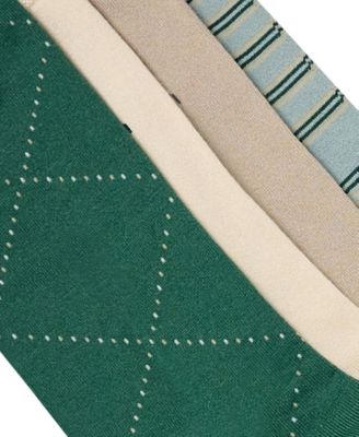 Men's Crew Dress Socks, 4-Pack