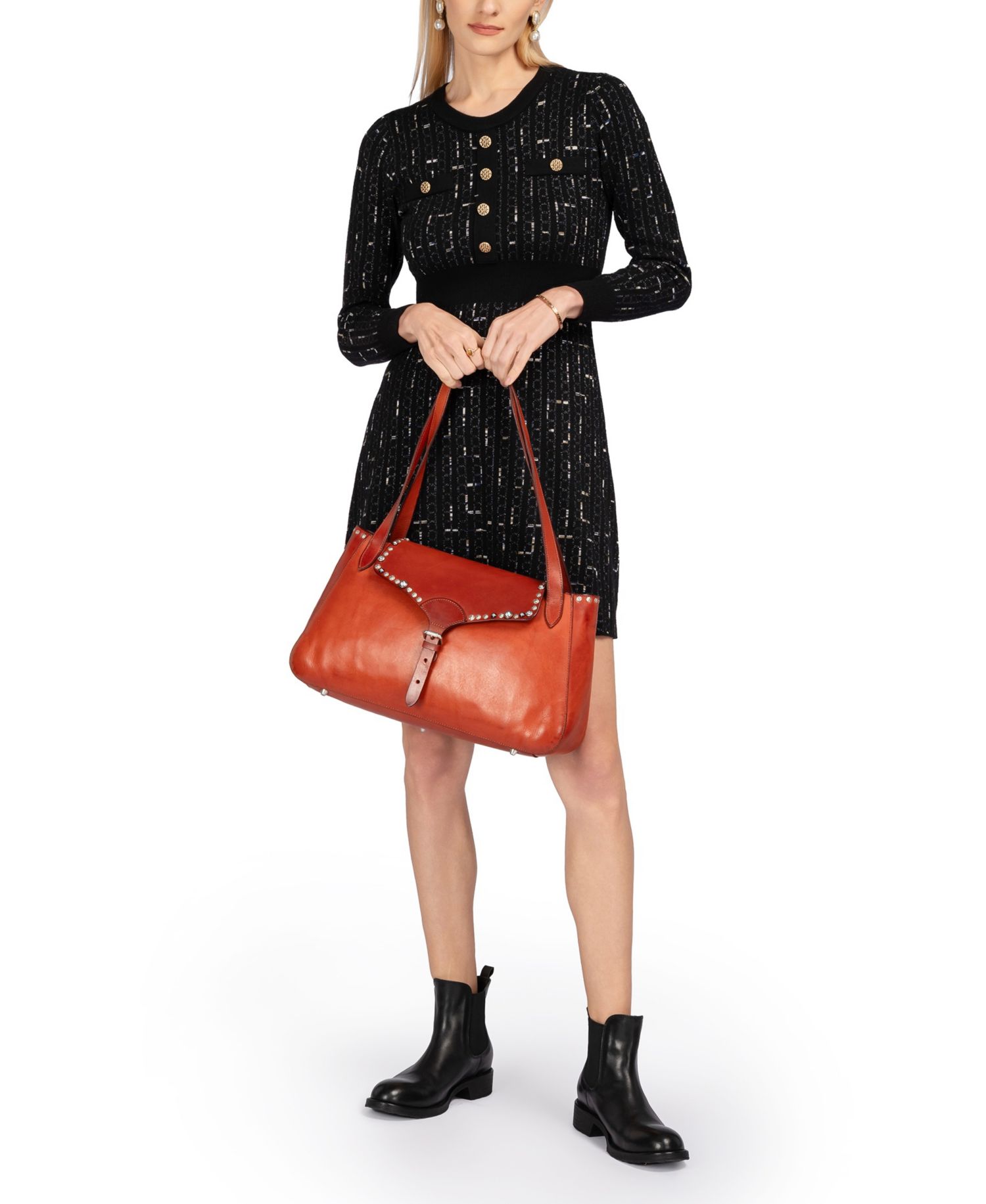 Monarda Extra-Large Shoulder Handbag