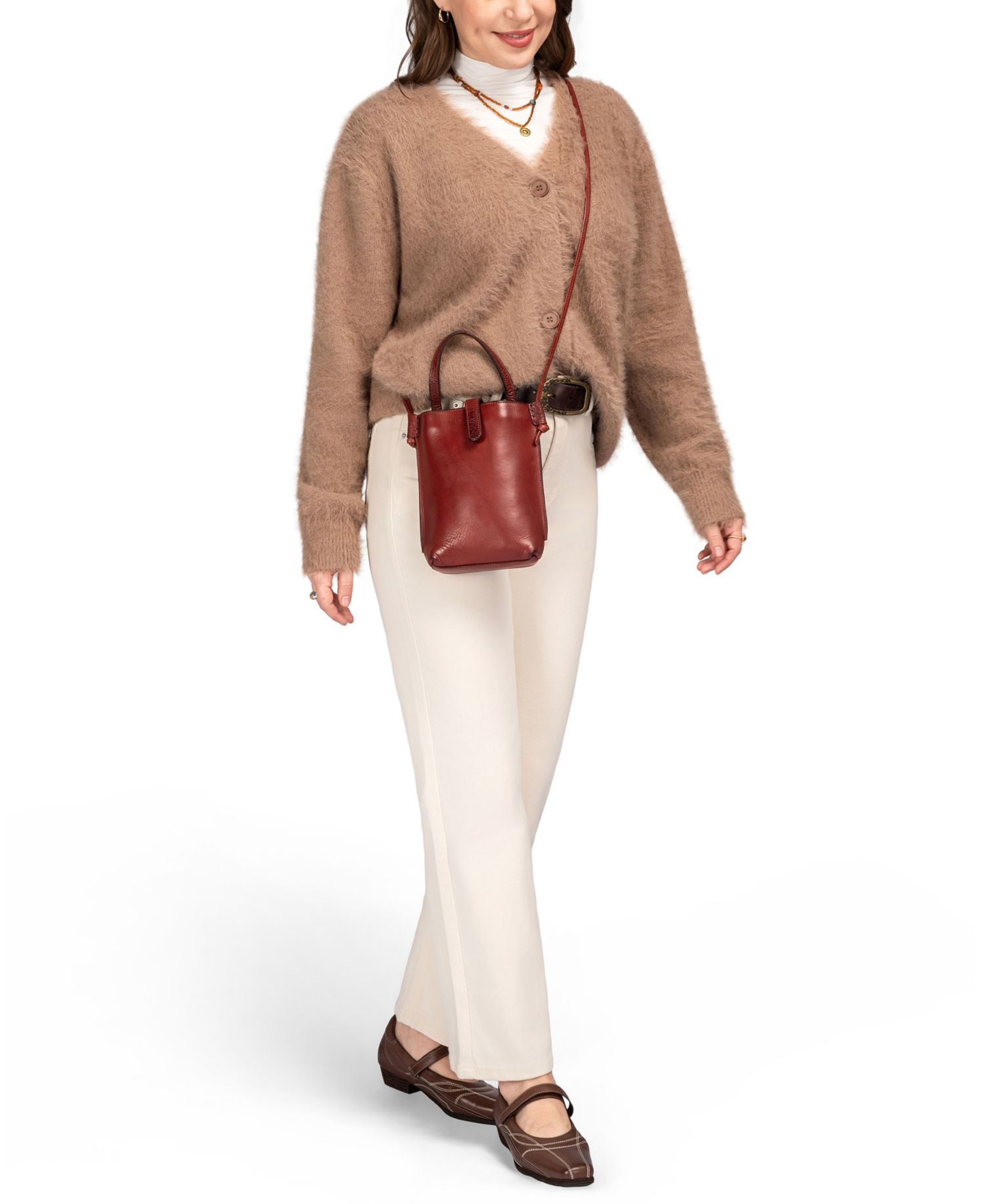 Wishbone Mini Crossbody Handbag