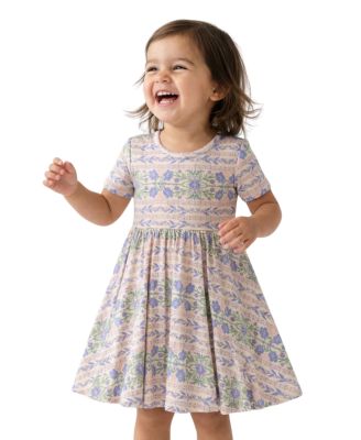 Toddler Girls' Spring Cascade Bamboo Twirl Dress