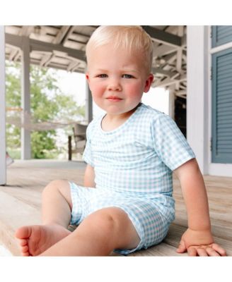 Toddler Boys Harbor Gingham Pajama Set