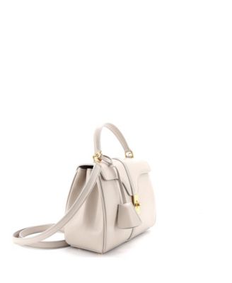 Small 16 Top Handle Bag Smooth Calfskin