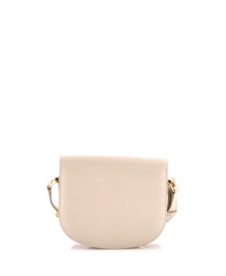Triomphe Besace Clea Flap Bag Leather