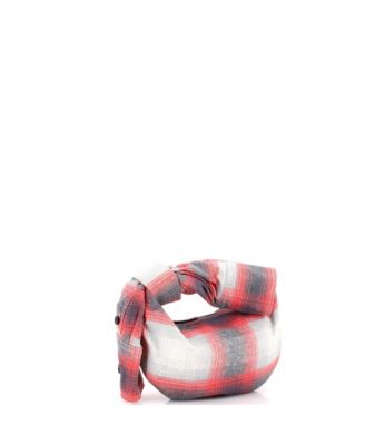 Mini BV Jodie Hobo Shirt Effect Printed Leather