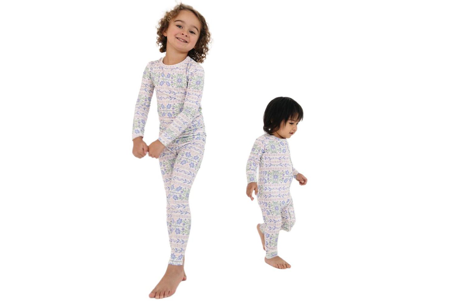 Baby Girl's Spring Cascade Bamboo Sleeper