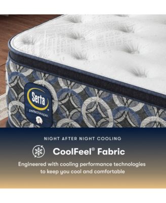 Perfect Sleeper Cascade Canyon 14" Medium Pillow Top Mattress, California King