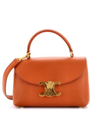 Medium Nino Top Handle Bag Leather