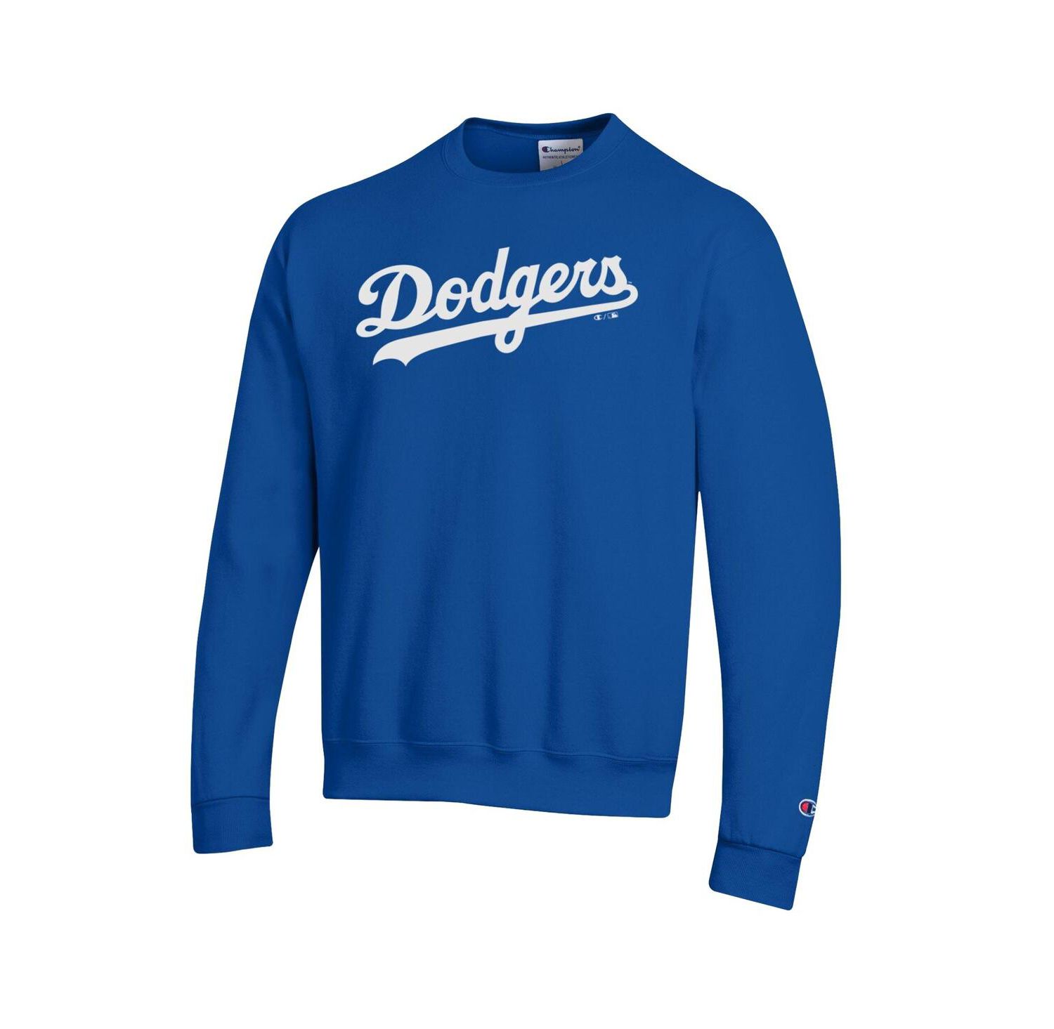 Men's Royal Los Angeles Dodgers Powerblend Wordmark Sweatshirt