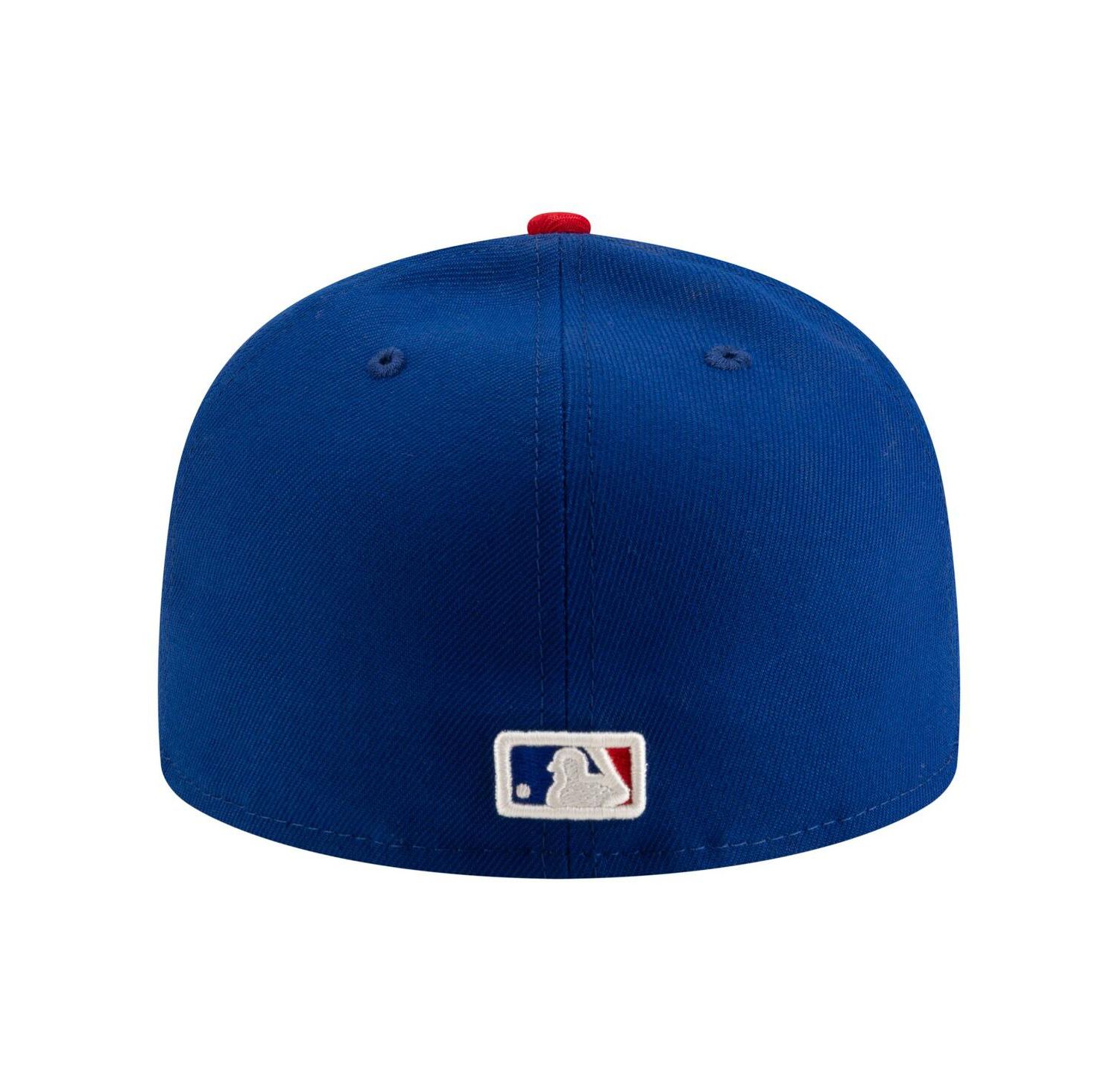Men's White/Royal Chicago Cubs 150th Anniversary 59FIFTY Fitted Hat