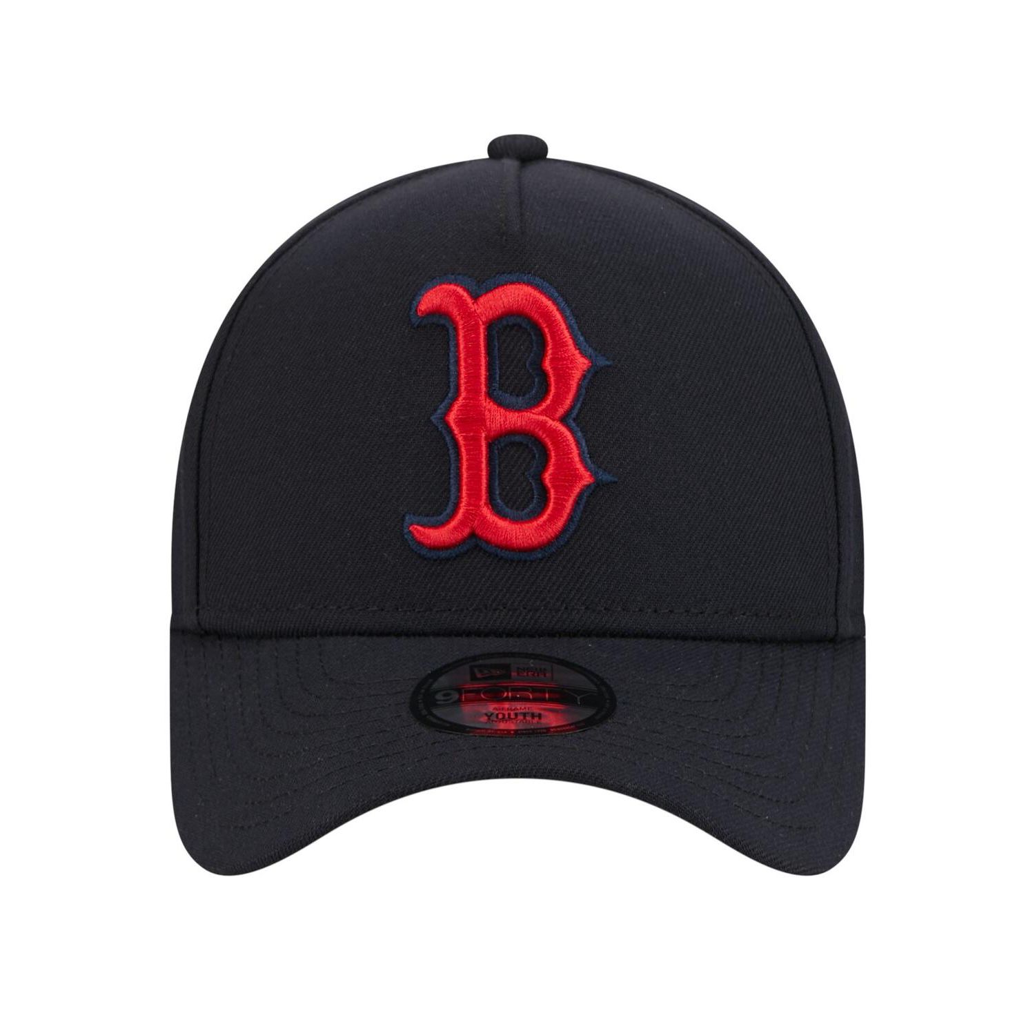 Big Boys and Girls Navy Boston Red Sox 9FORTY A-Frame Adjustable Hat