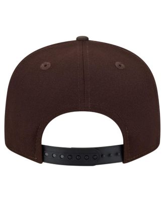 Men's Dark Brown Green Bay Packers Burnt Wood Camo 9FIFTY Snapback Hat