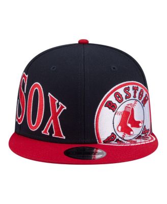 Men's Navy/Red Boston Red Sox Stretched Two-Tone 9FIFTY Adjustable Hat