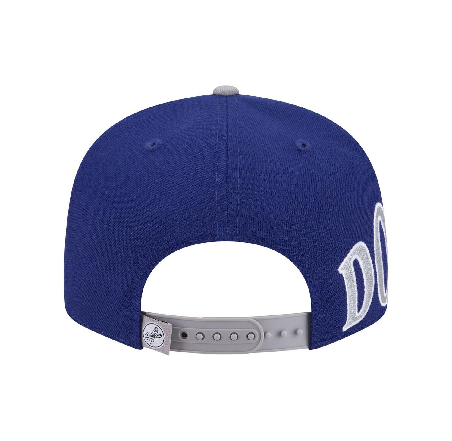 Men's Royal/Gray Los Angeles Dodgers Stretched Two-Tone 9FIFTY Adjustable Hat