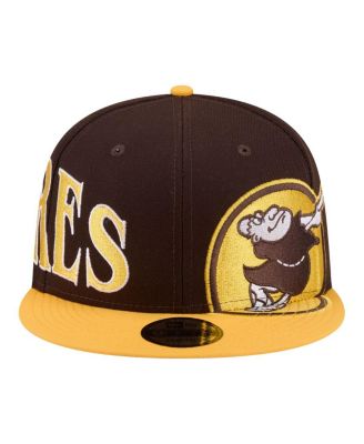 Men's Brown/Gold San Diego Padres Stretched Two-Tone 9FIFTY Adjustable Hat