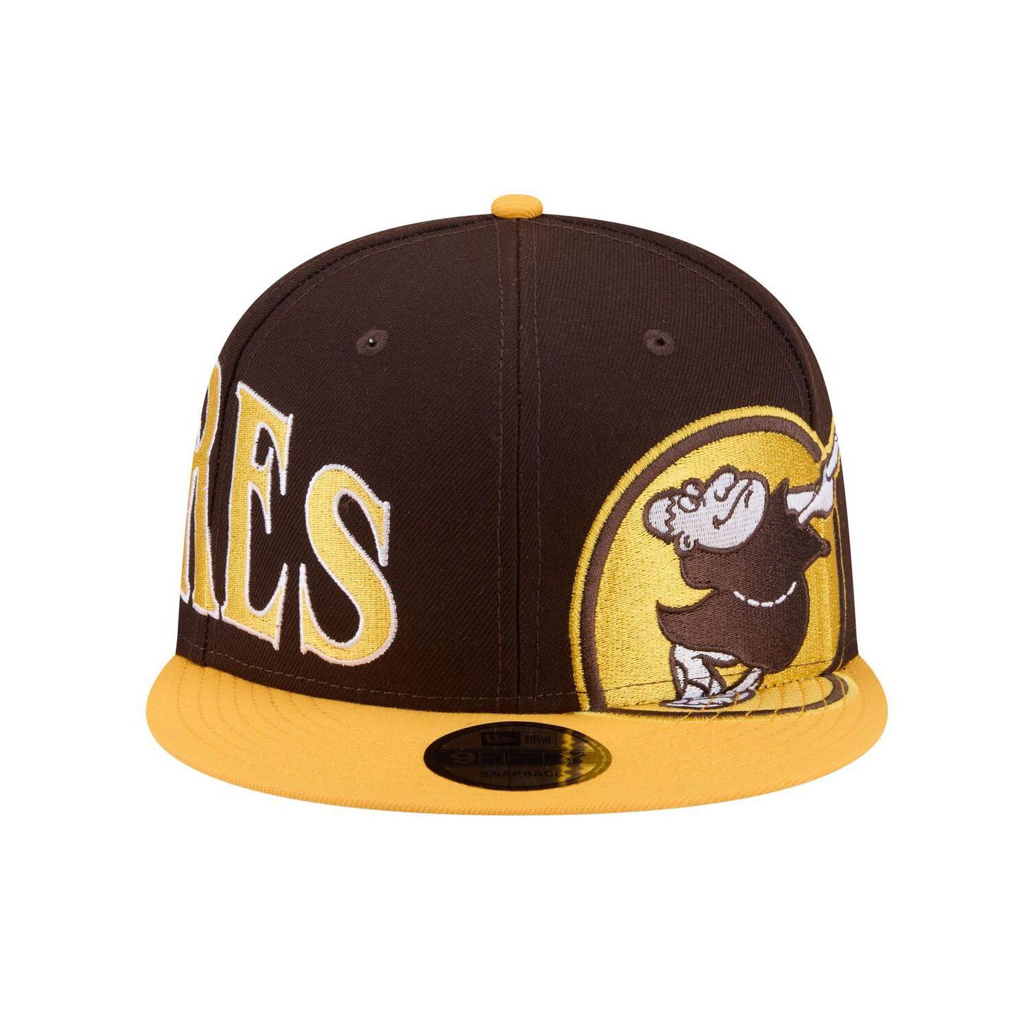 Men's Brown/Gold San Diego Padres Stretched Two-Tone 9FIFTY Adjustable Hat