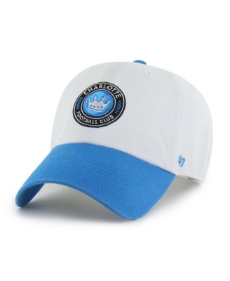 Men's White Charlotte FC Two-Tone Clean Up Adjustable Hat